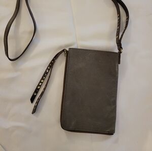 Hobo wallet with shoulder strap